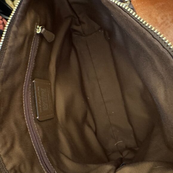 SOLD Coach Prairie Satchel in Signature Canvas Khaki F79998 - Picture 6 of 8